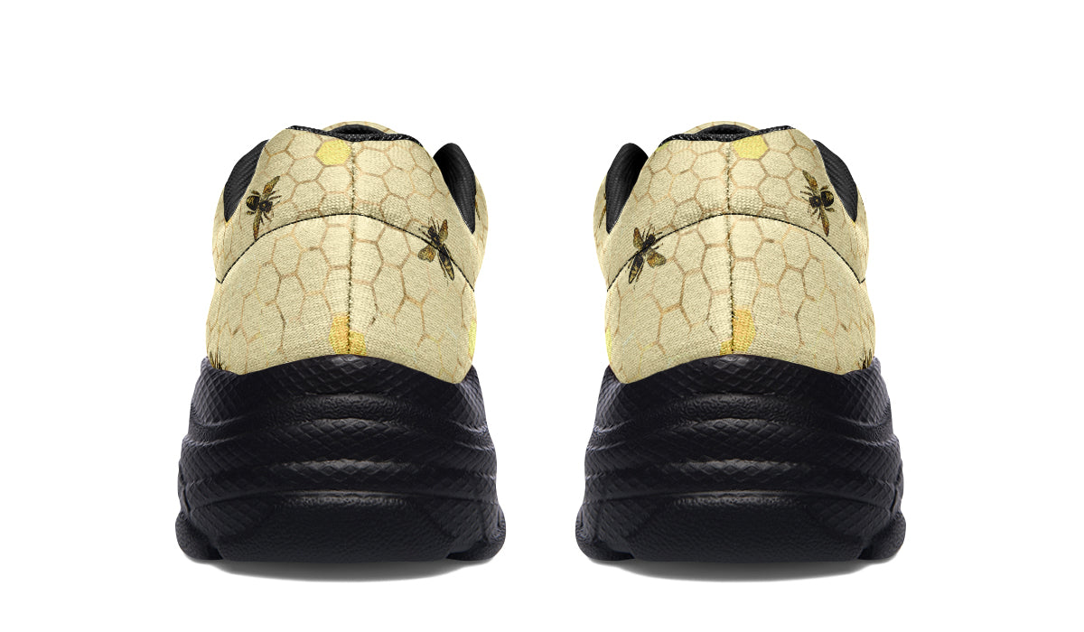 Busy Bees Chunky Sneakers - Offbeat Sweetie