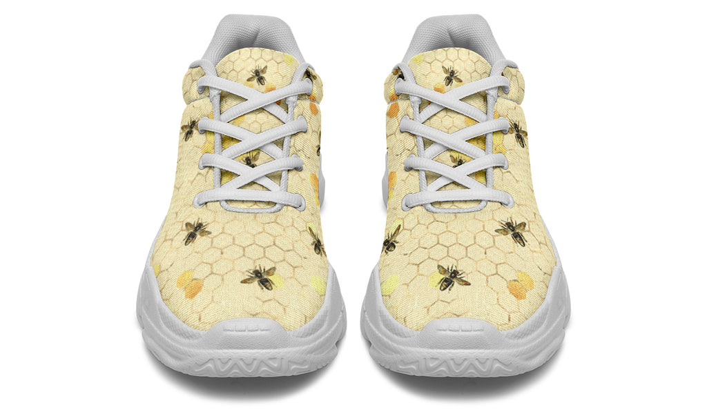 Busy Bees Chunky Sneakers - Offbeat Sweetie
