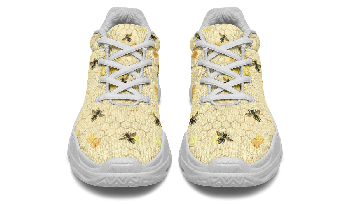 Busy Bees Chunky Sneakers - Offbeat Sweetie
