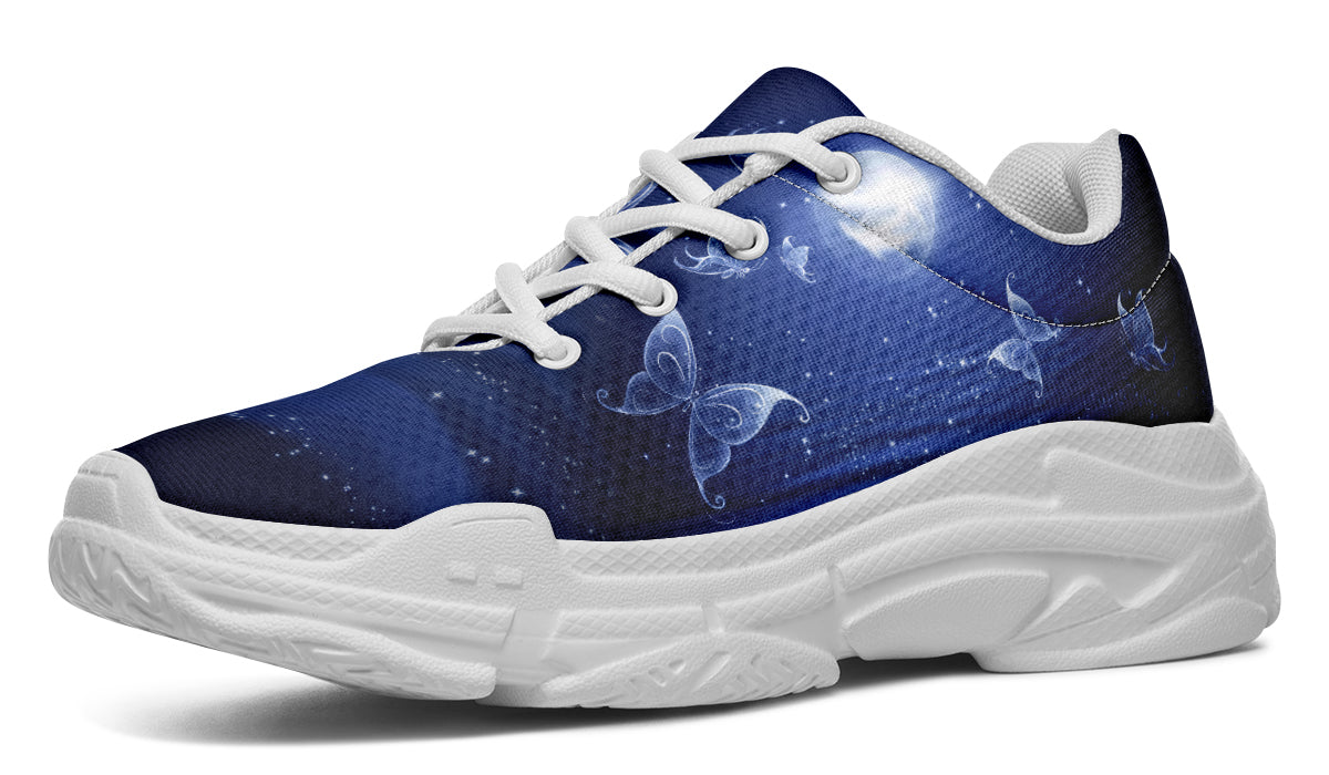 Butterfly Magic Chunky Sneakers - Offbeat Sweetie