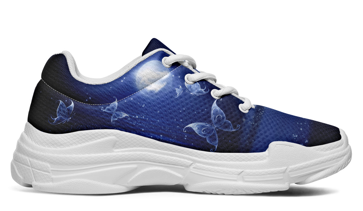 Butterfly Magic Chunky Sneakers - Offbeat Sweetie
