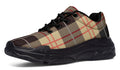Choco Mocha Plaid Chunky Sneakers
