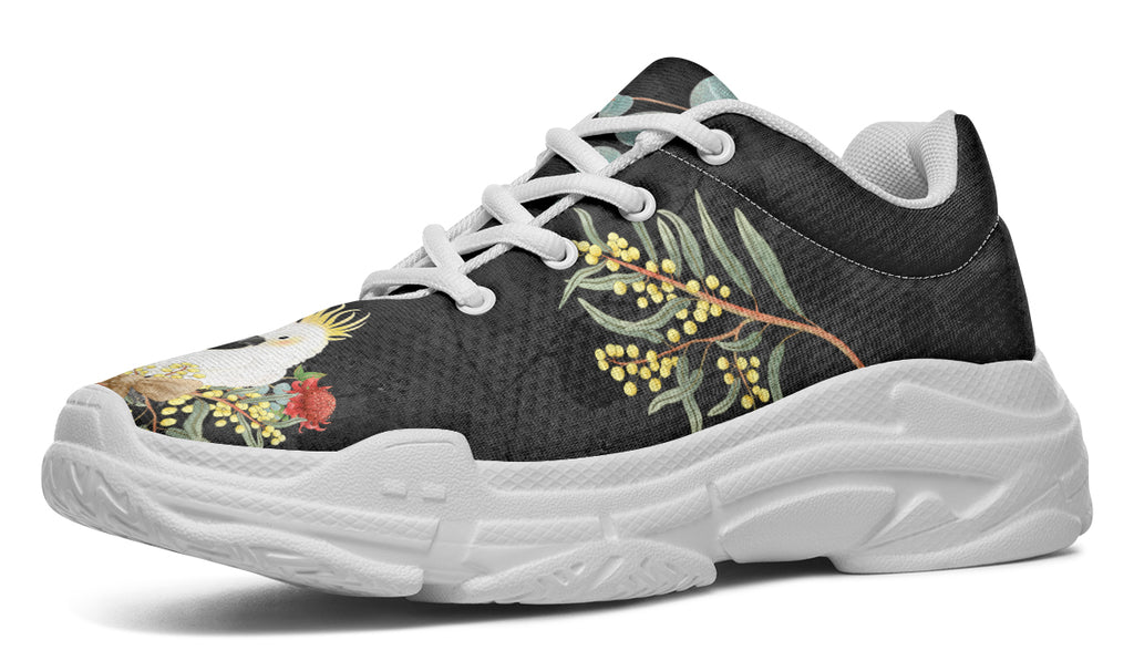 Cockatoo Chunky Sneakers - Offbeat Sweetie