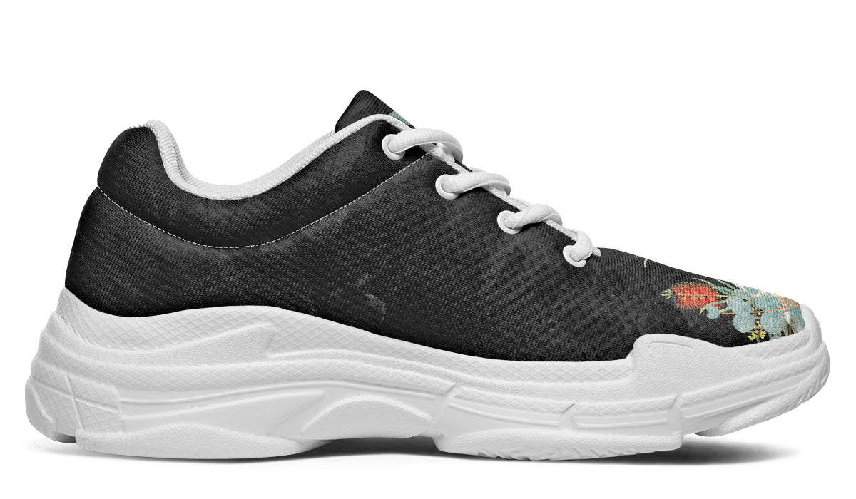Cockatoo Chunky Sneakers - Offbeat Sweetie