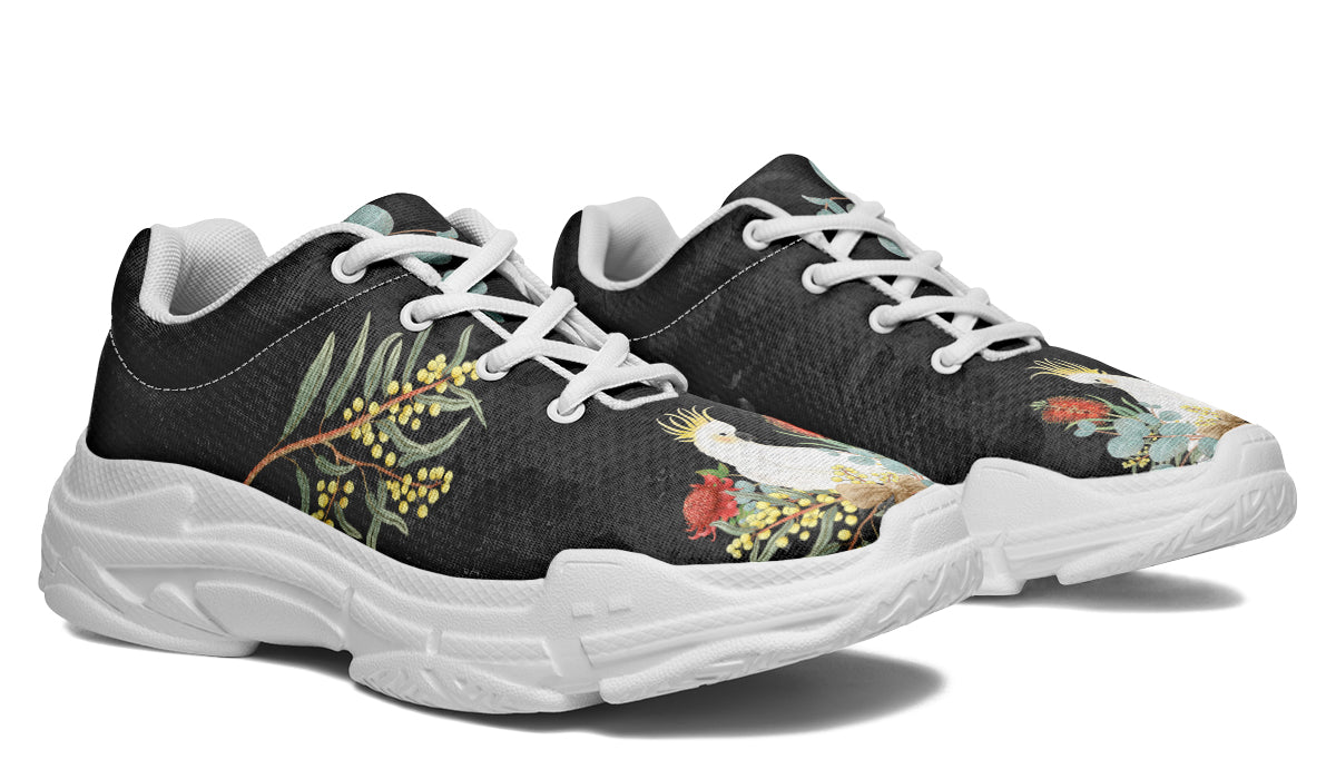 Cockatoo Chunky Sneakers - Offbeat Sweetie