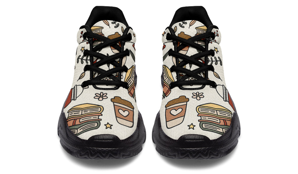 Coffee And Books Chunky Sneakers