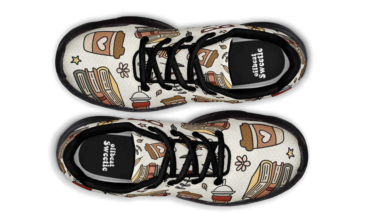 Coffee And Books Chunky Sneakers