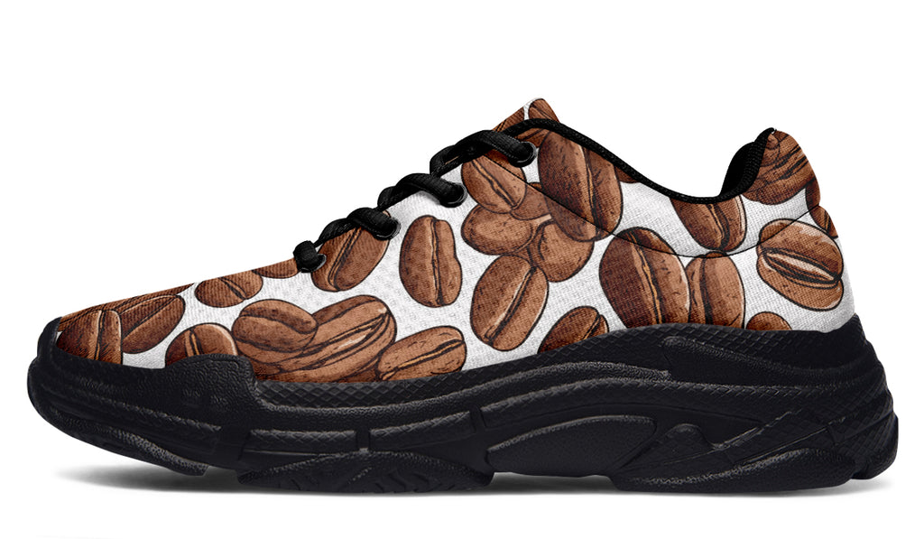 Coffee Beans Chunky Sneakers