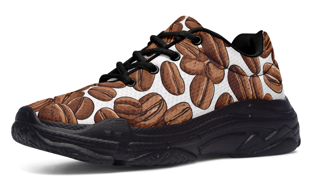 Coffee Beans Chunky Sneakers