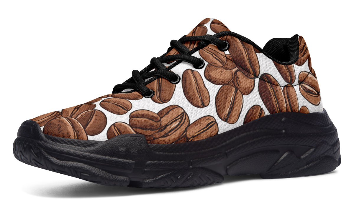 Coffee Beans Chunky Sneakers