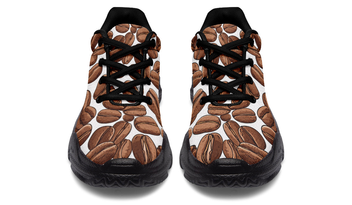 Coffee Beans Chunky Sneakers