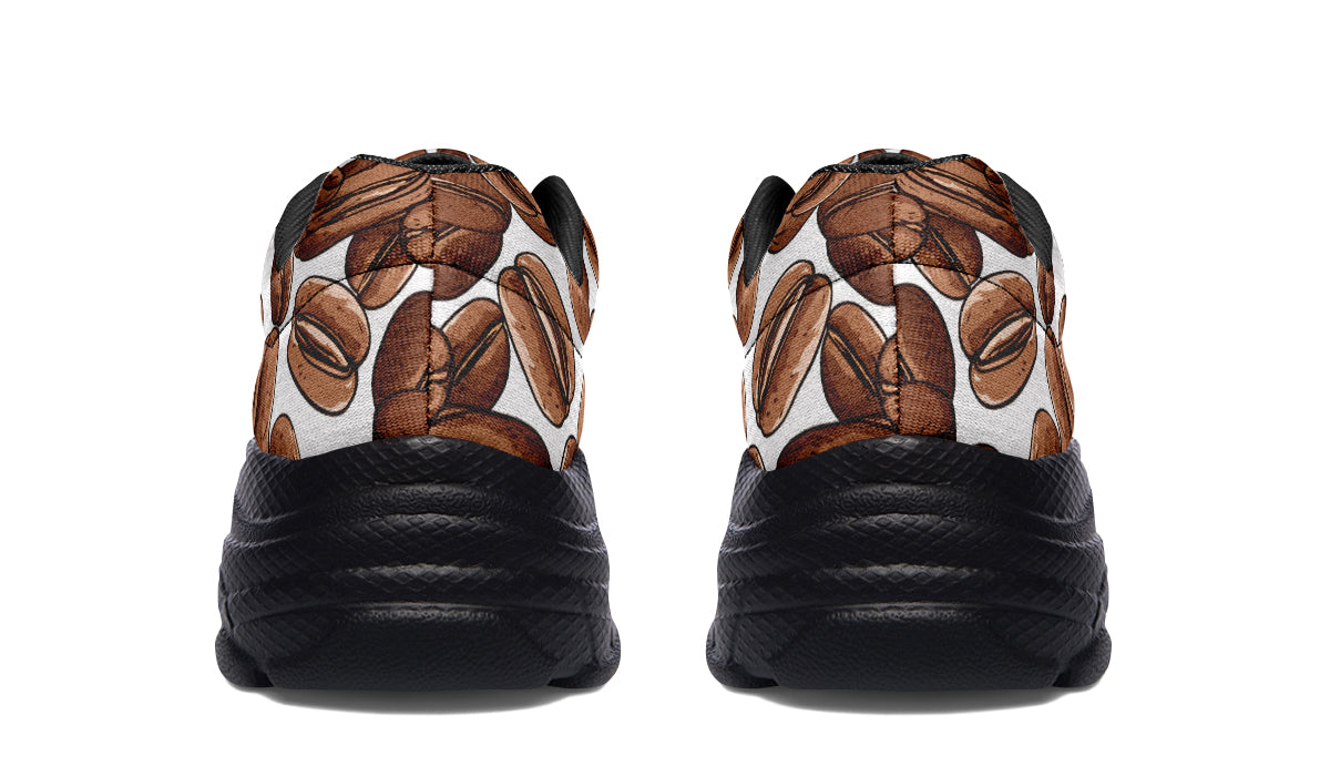 Coffee Beans Chunky Sneakers