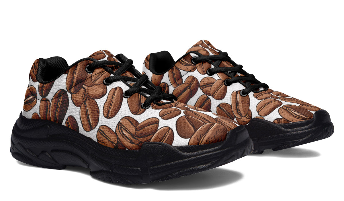 Coffee Beans Chunky Sneakers