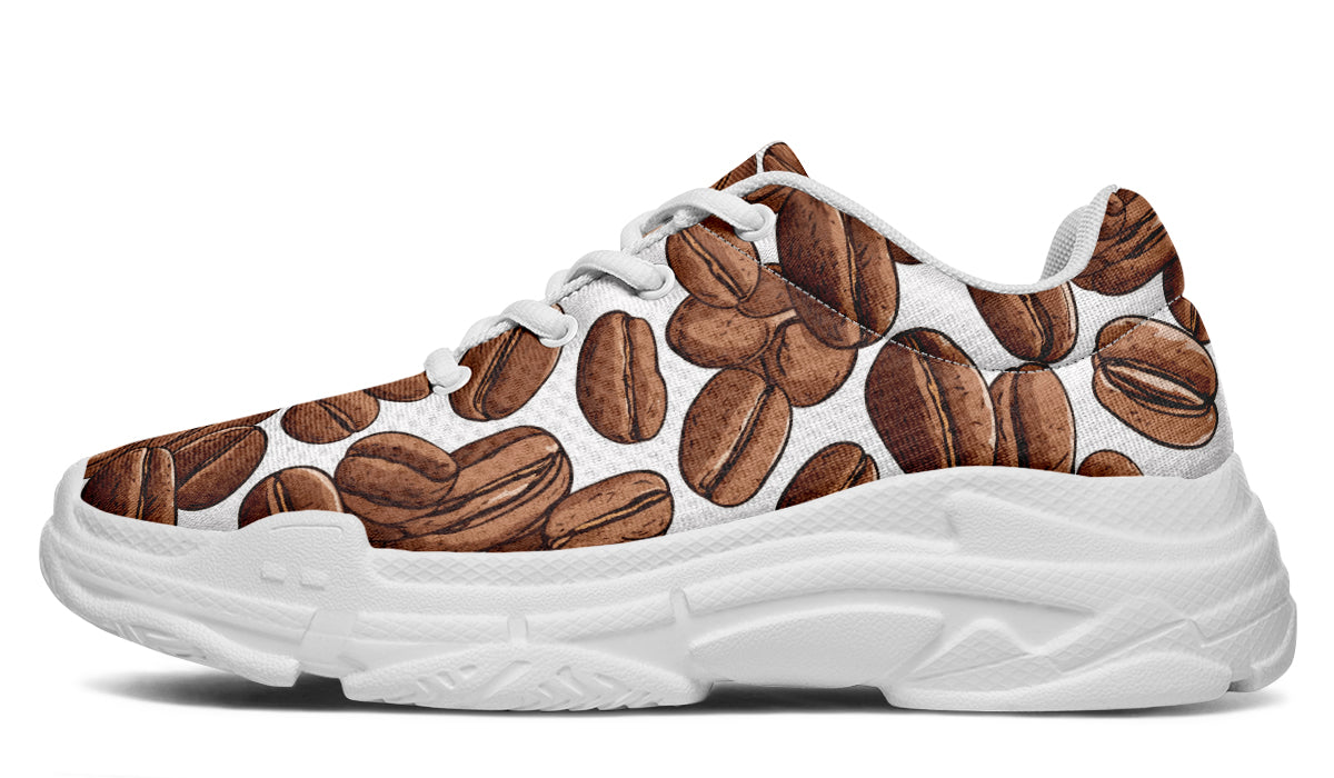 Coffee Beans Chunky Sneakers