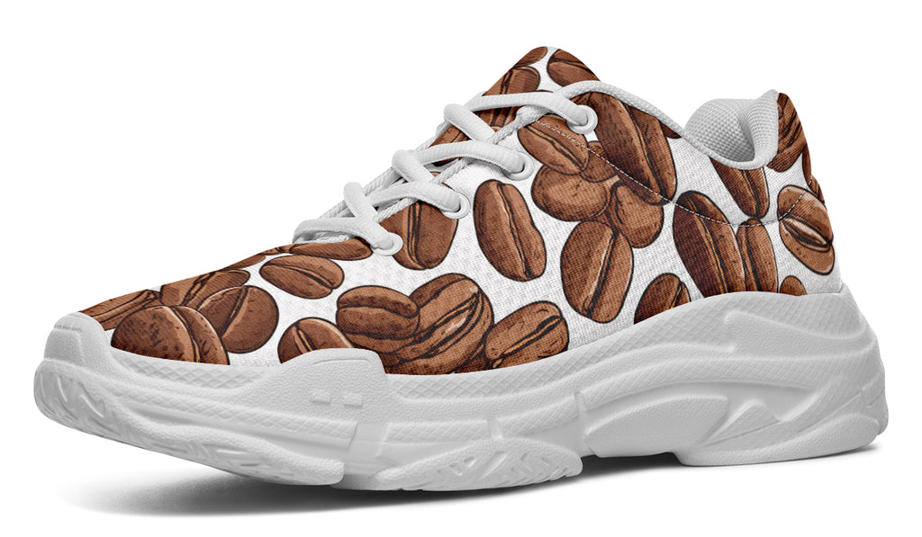 Coffee Beans Chunky Sneakers