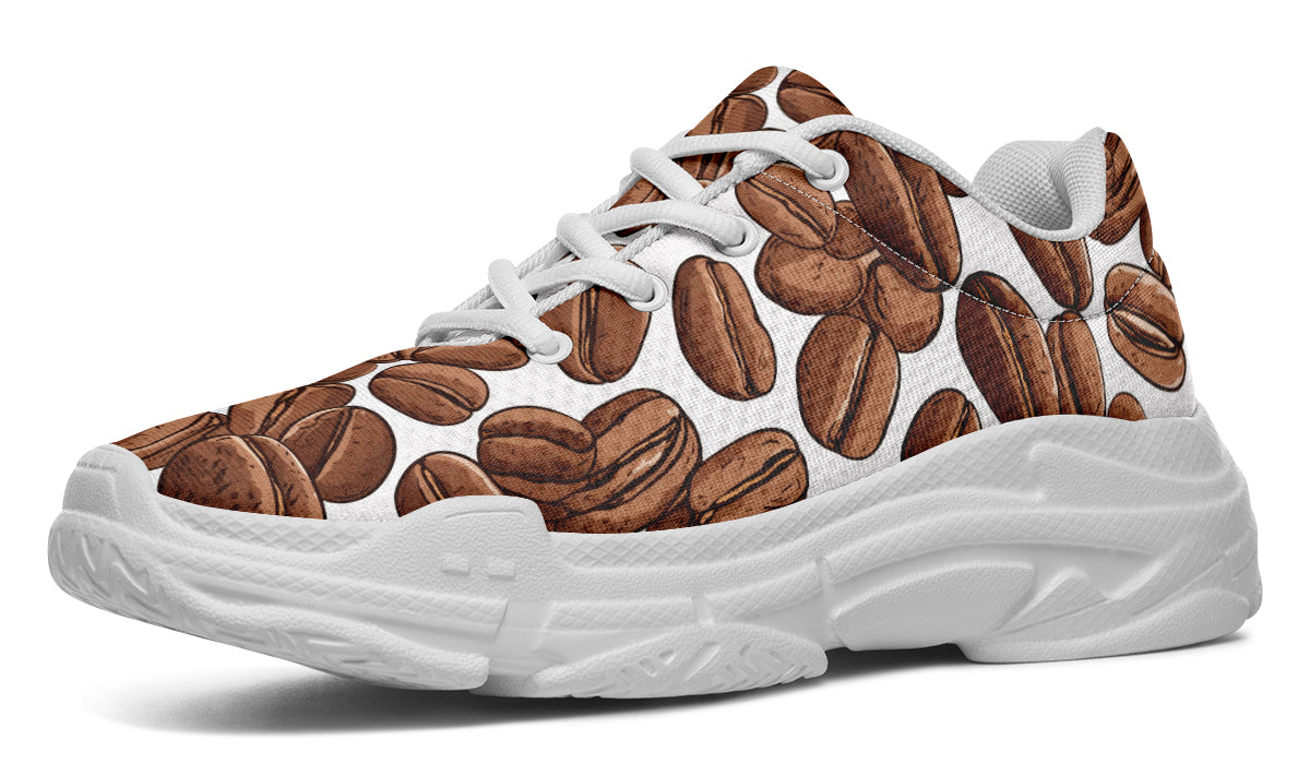 Coffee Beans Chunky Sneakers