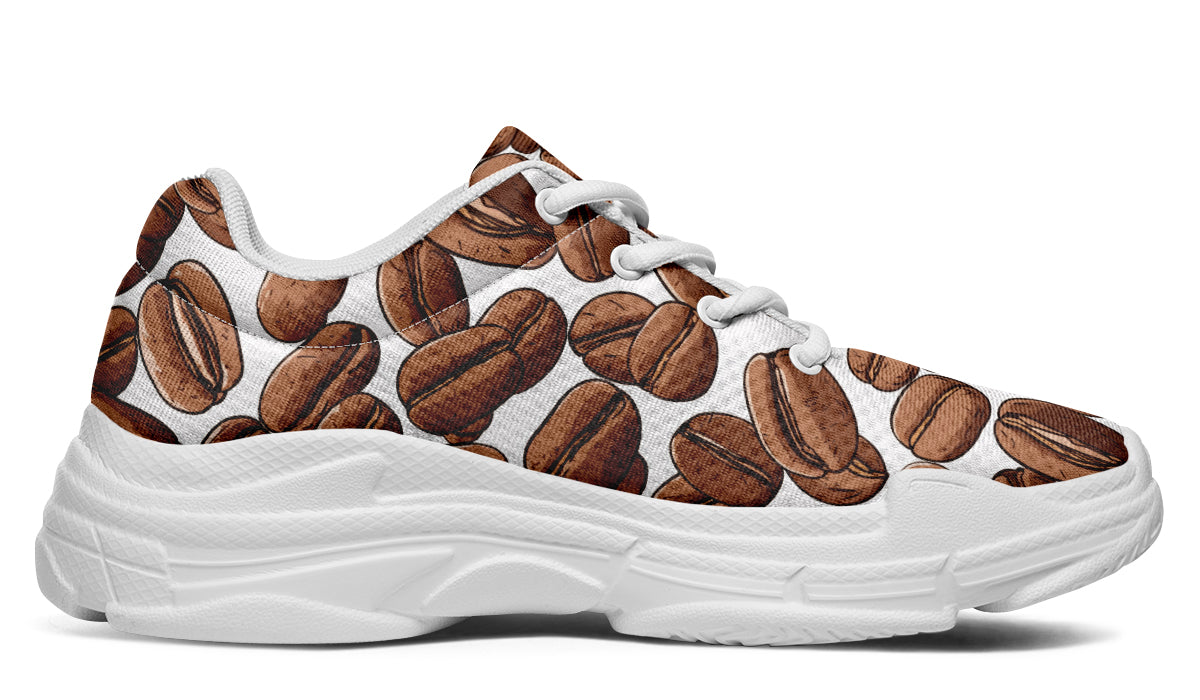 Coffee Beans Chunky Sneakers