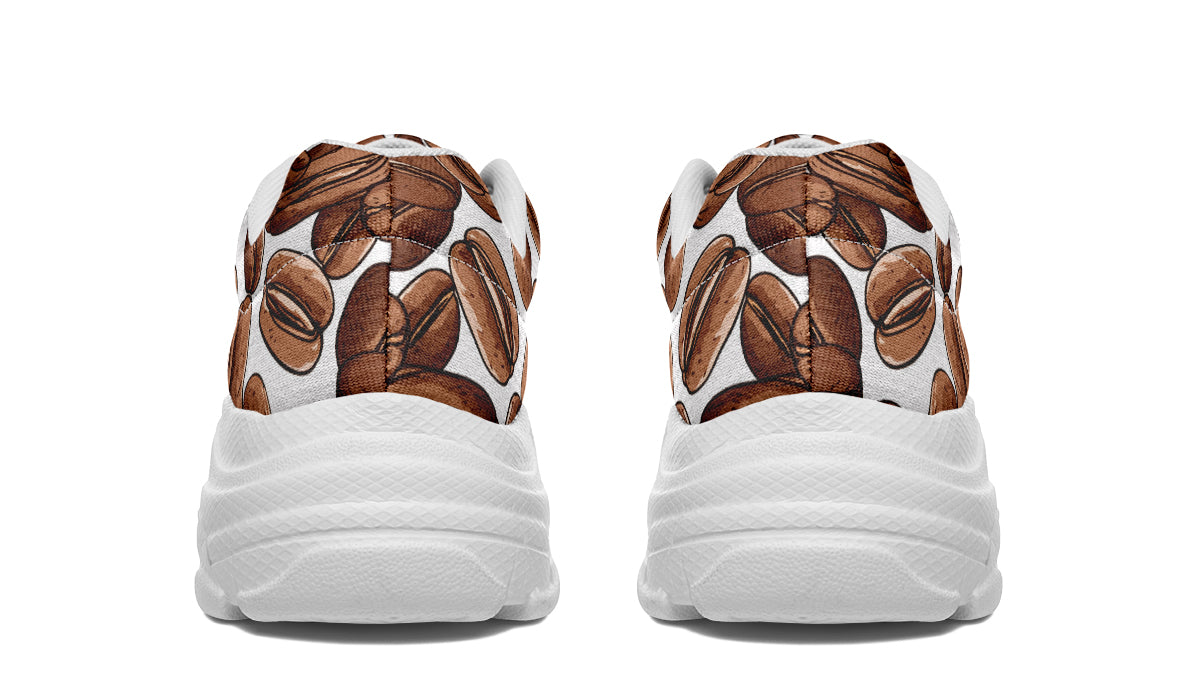 Coffee Beans Chunky Sneakers