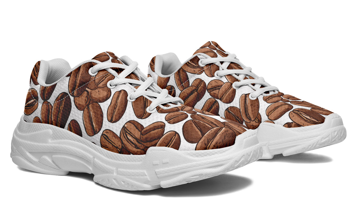 Coffee Beans Chunky Sneakers