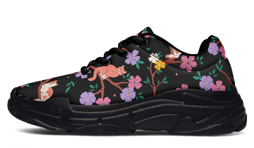 Comfy Cats Chunky Sneakers