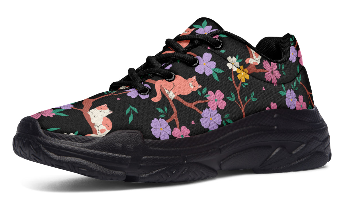 Comfy Cats Chunky Sneakers