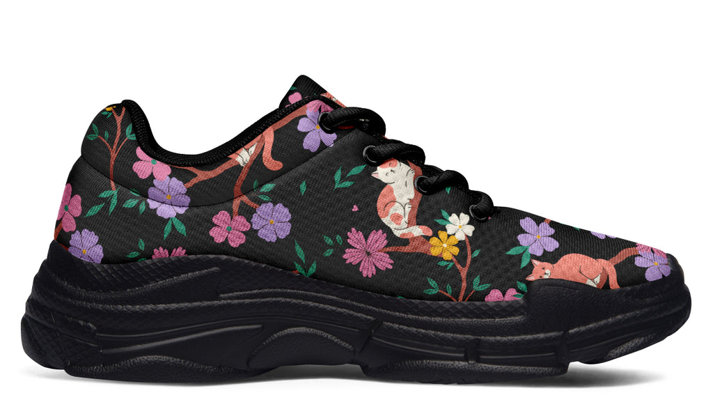 Comfy Cats Chunky Sneakers