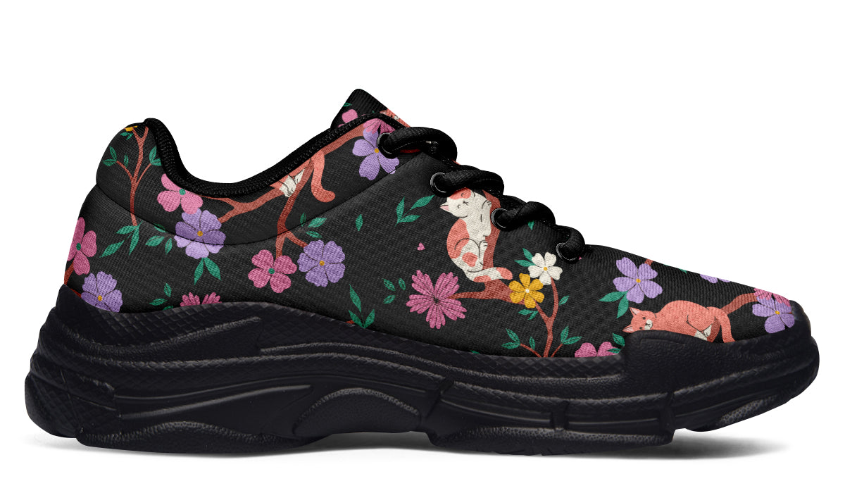 Comfy Cats Chunky Sneakers