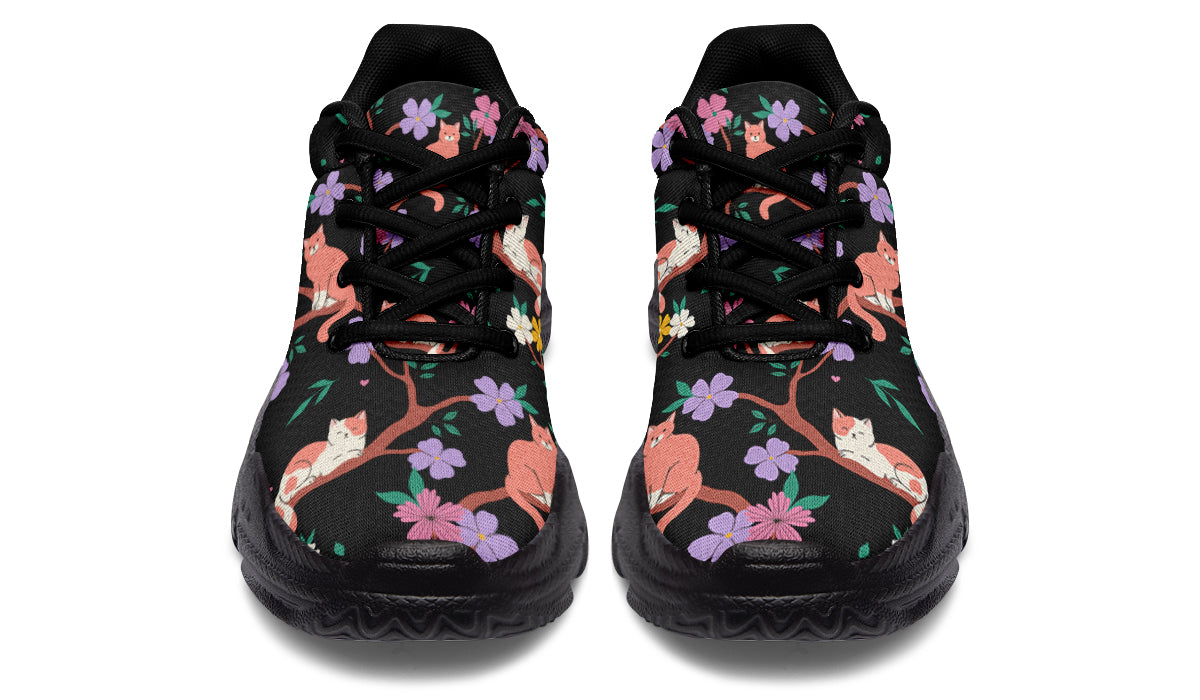 Comfy Cats Chunky Sneakers
