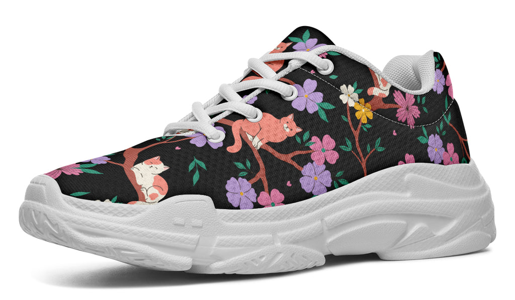 Comfy Cats Chunky Sneakers