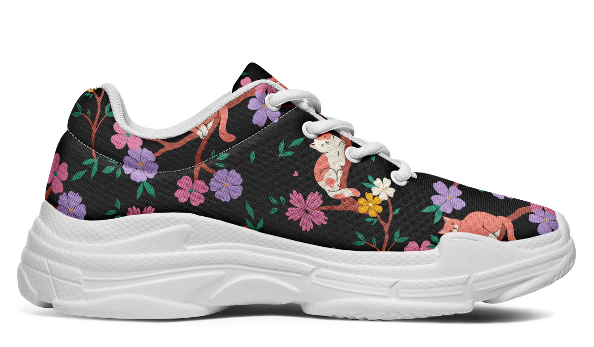 Comfy Cats Chunky Sneakers