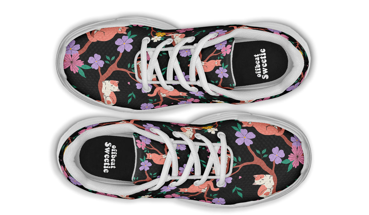 Comfy Cats Chunky Sneakers