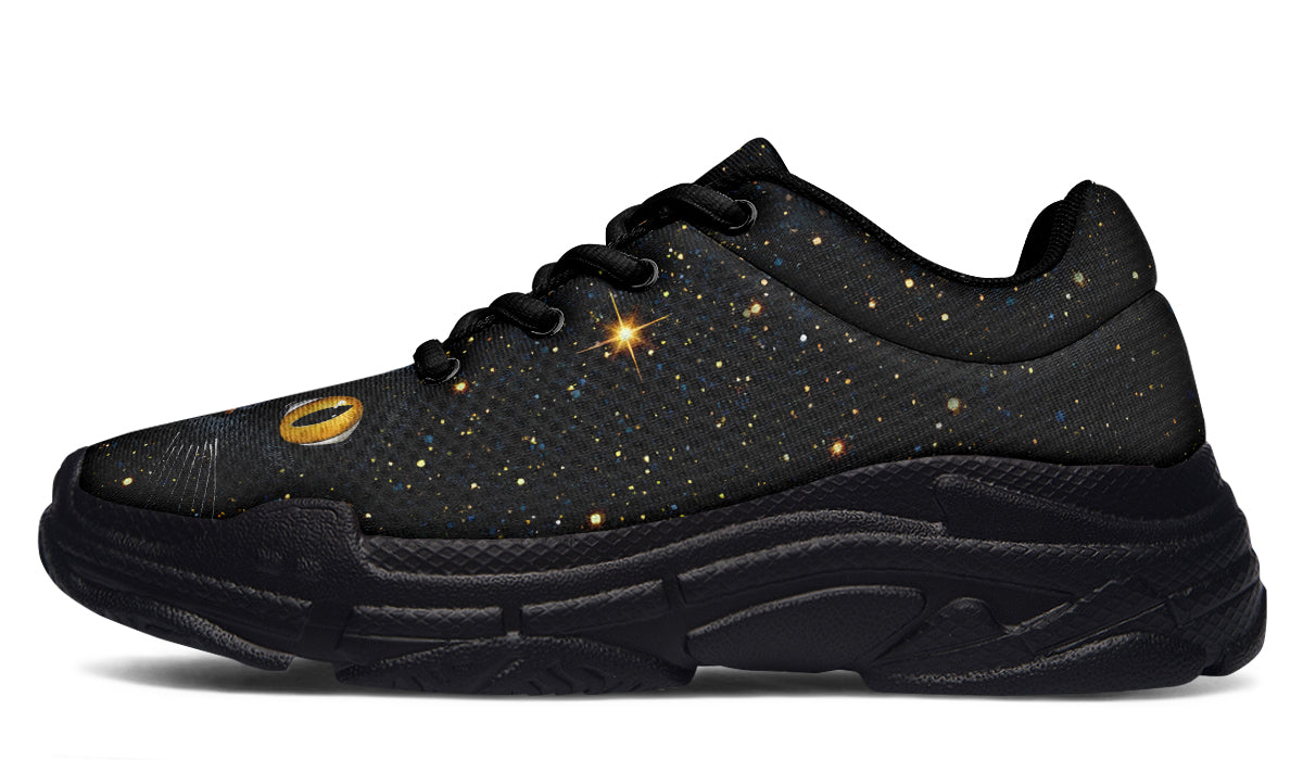 Cosmic Cat Eyes Chunky Sneakers