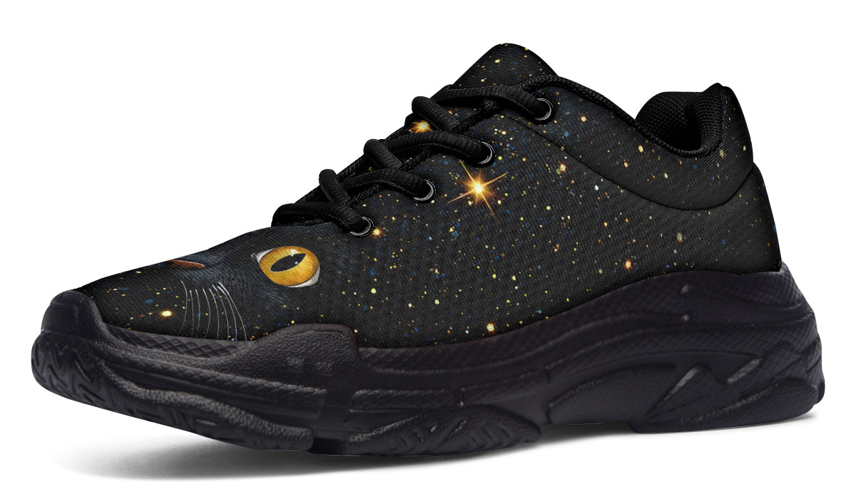 Cosmic Cat Eyes Chunky Sneakers