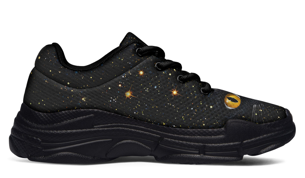Cosmic Cat Eyes Chunky Sneakers