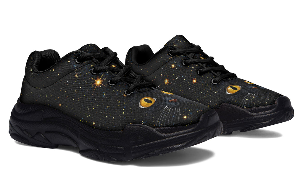 Cosmic Cat Eyes Chunky Sneakers