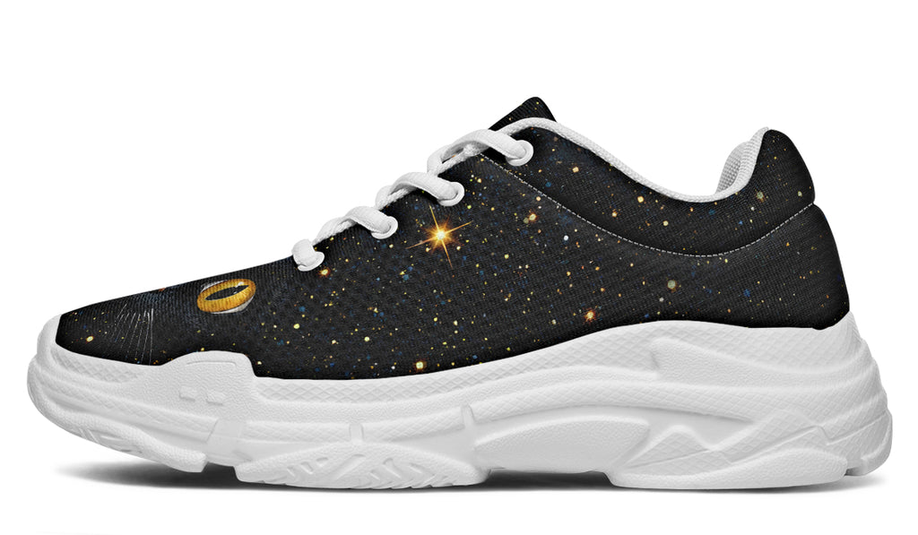 Cosmic Cat Eyes Chunky Sneakers