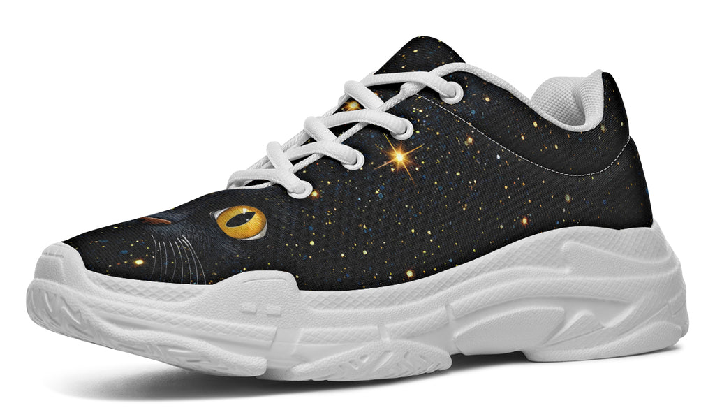 Cosmic Cat Eyes Chunky Sneakers