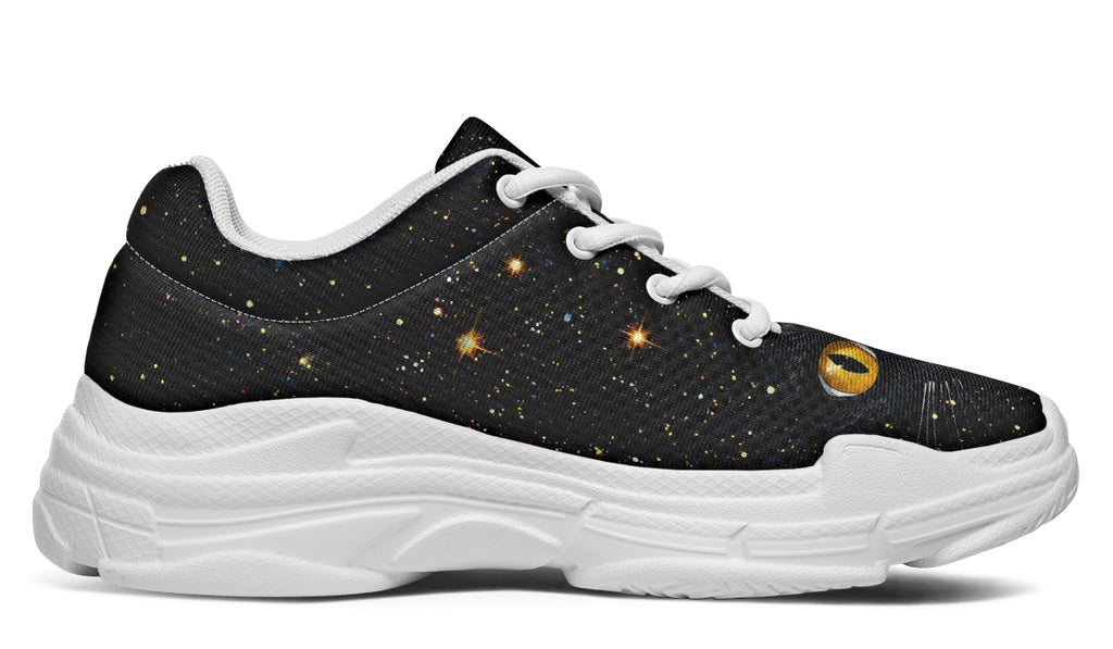 Cosmic Cat Eyes Chunky Sneakers
