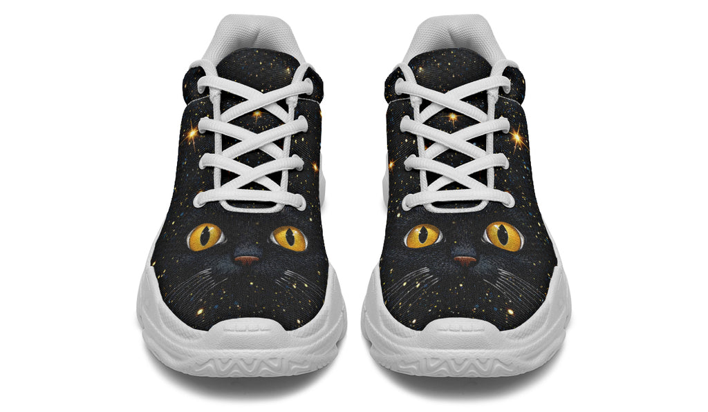Cosmic Cat Eyes Chunky Sneakers
