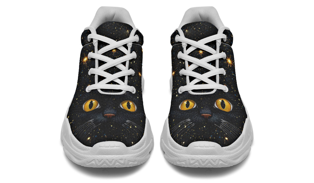 Cosmic Cat Eyes Chunky Sneakers