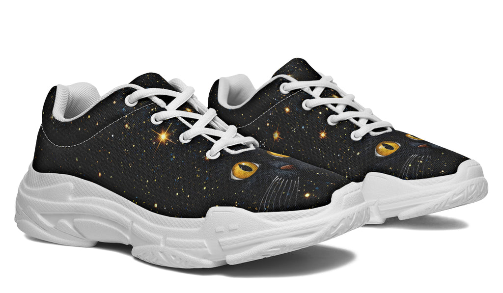 Cosmic Cat Eyes Chunky Sneakers