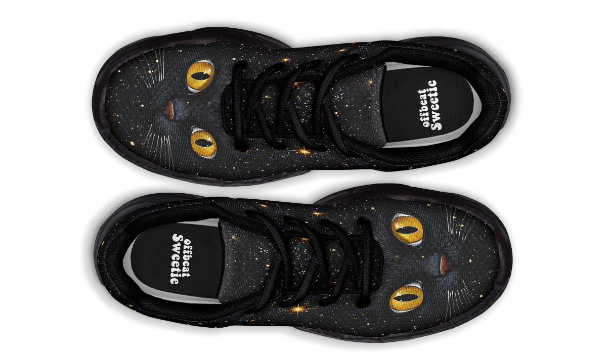 Cosmic Cat Eyes Chunky Sneakers
