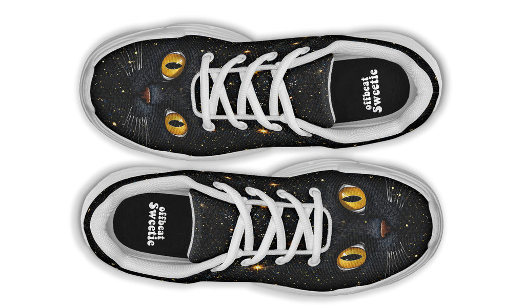 Cosmic Cat Eyes Chunky Sneakers