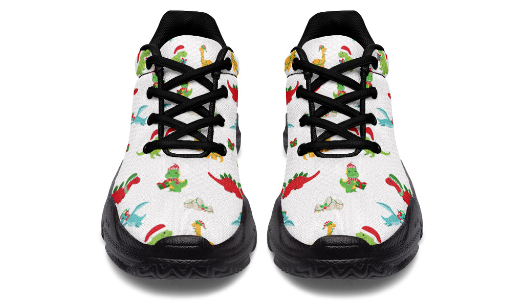 Dino Christmas Chunky Sneakers - Offbeat Sweetie