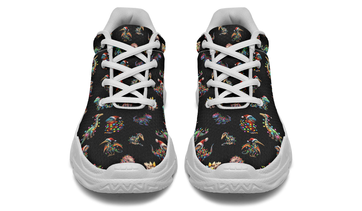 Dinos In Lights Chunky Sneakers - Offbeat Sweetie
