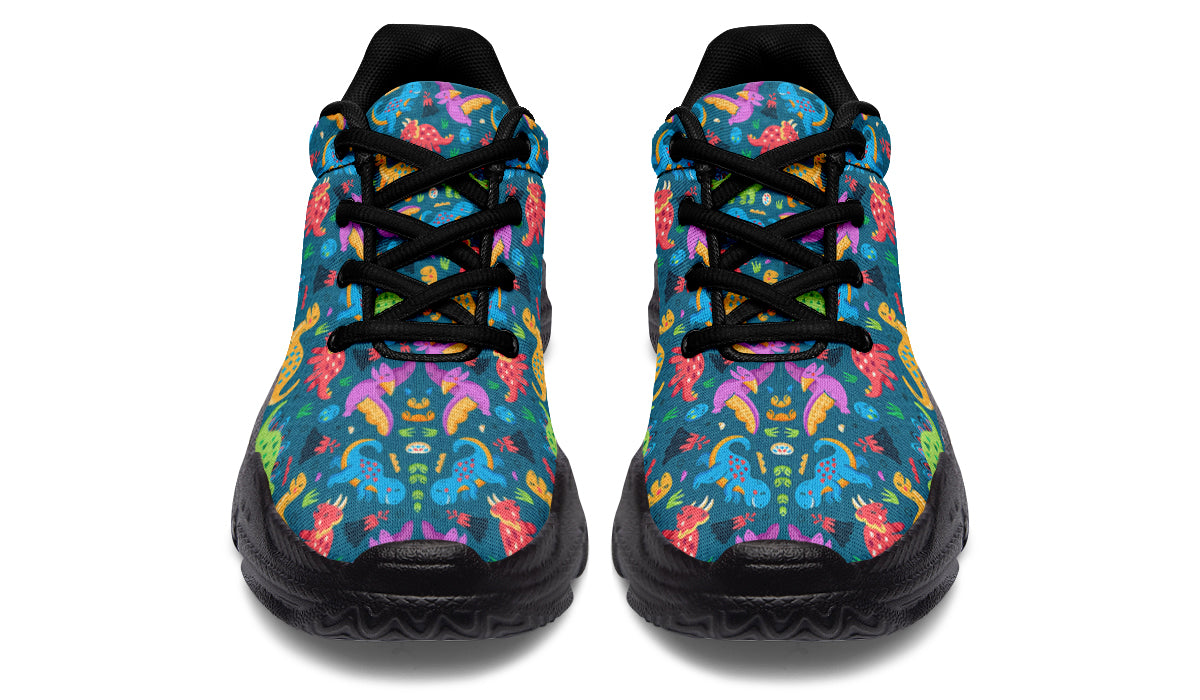 Dinosaur Friends Chunky Sneakers - Offbeat Sweetie