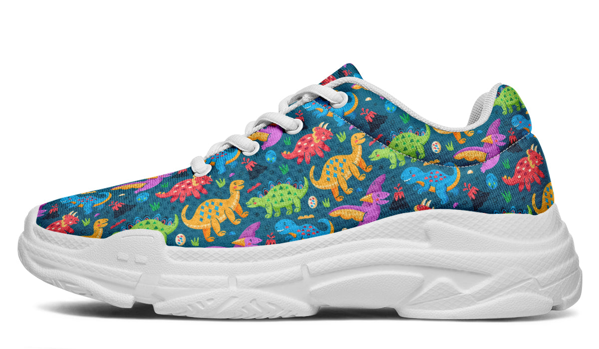 Dinosaur Friends Chunky Sneakers - Offbeat Sweetie