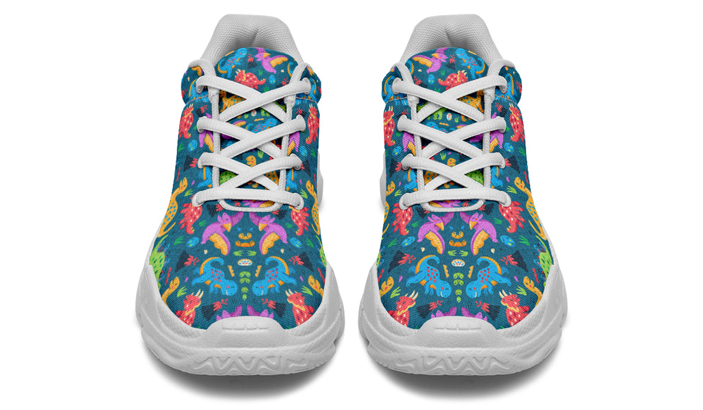 Dinosaur Friends Chunky Sneakers - Offbeat Sweetie