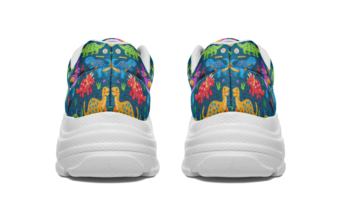Dinosaur Friends Chunky Sneakers - Offbeat Sweetie