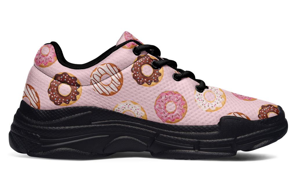 Donut Stop Me Now Chunky Sneakers - Offbeat Sweetie